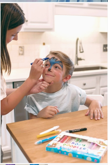 Image 2 of Ooly Body Doodlers: Face & Body Crayons (£12.99)